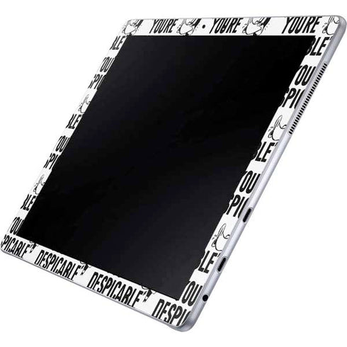 Looney Tunes Daffy Duck Youre Despicable Grid Galaxy Book 12in Skin